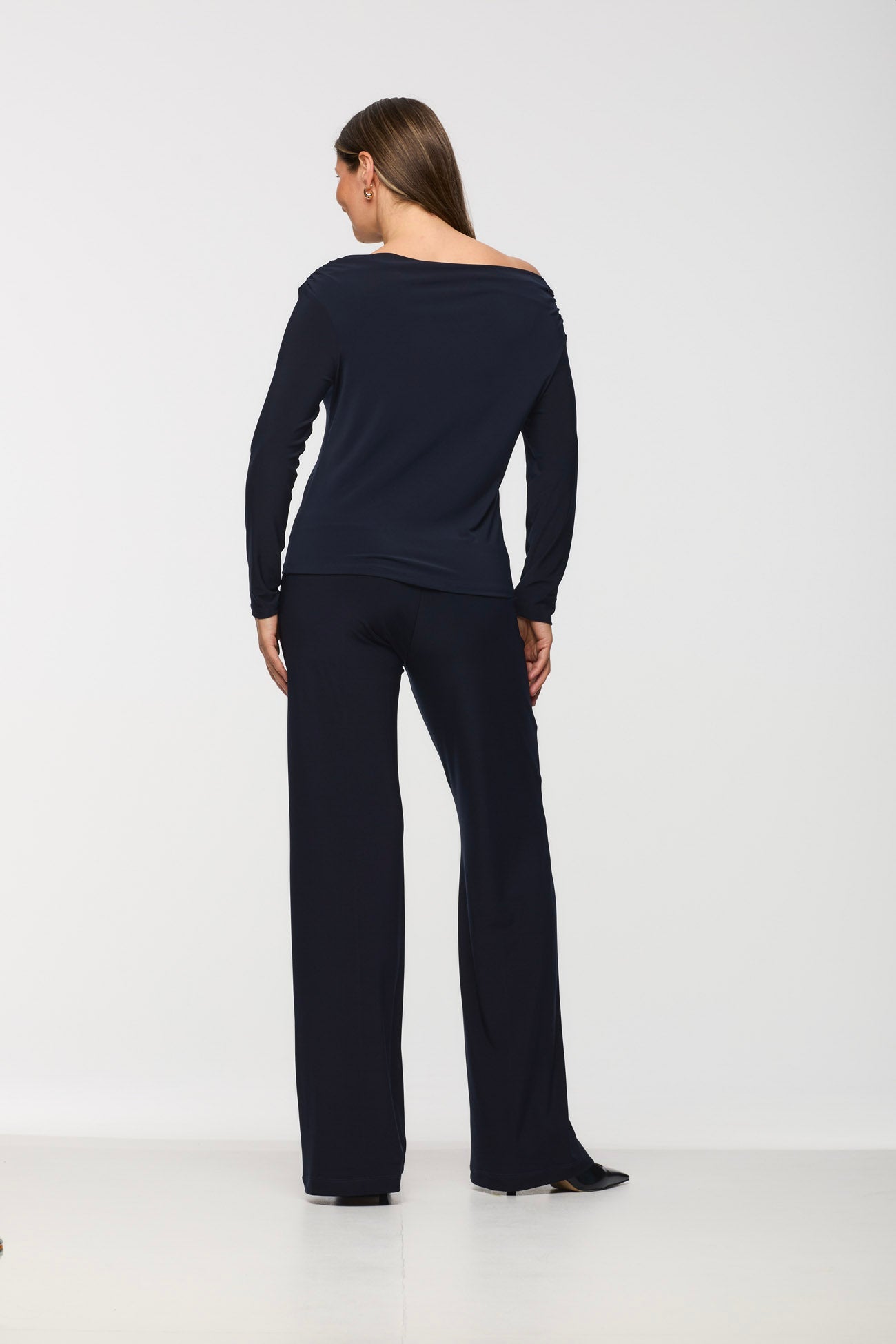 Luxe Jersey Convertible Neckline Top