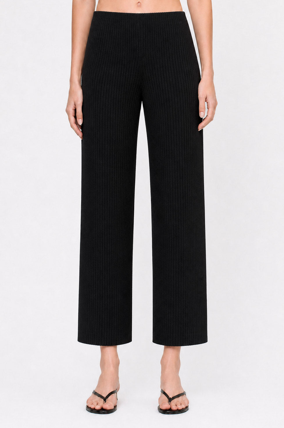 Monaco Cropped Pant - Black