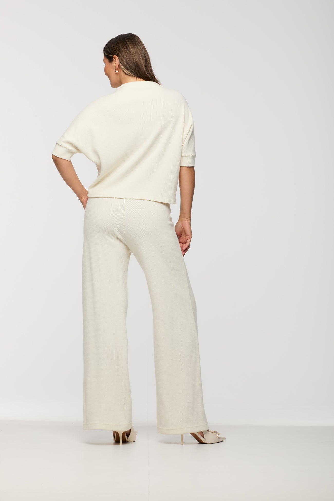 Demi Knit Essential Mock Neck Sweater